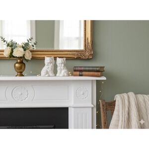 porcelain cat salt and pepper shakers, Vintage